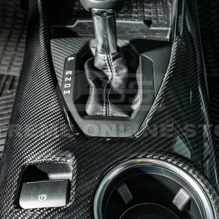 2024-Up Ford Mustang DRY CARBON FIBER All Inclusive Center Console Cover