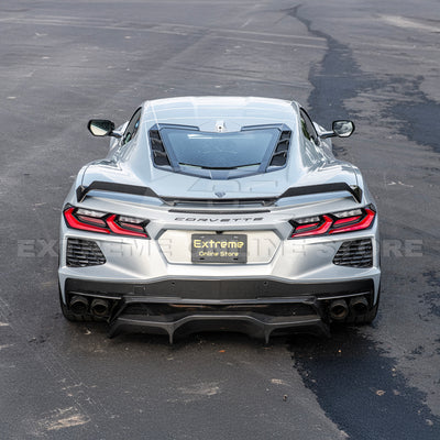 Corvette C8 Z51 Rear Spoiler Add-On Wicker Extension