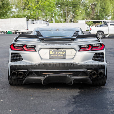 Corvette C8 Z51 Rear Spoiler Add-On Wicker Extension