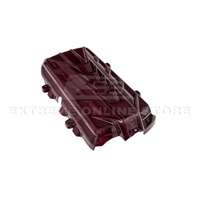 2020-Up Corvette C8 DRY CARBON FIBER LT2 Rear Engine Cover