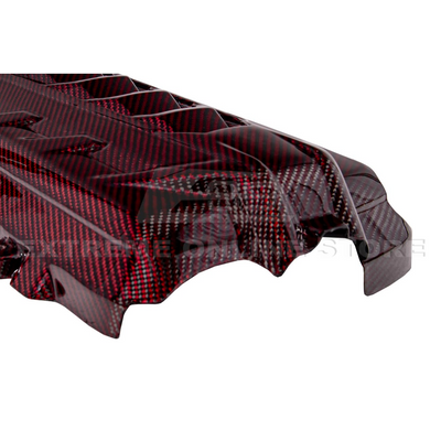 2020-Up Corvette C8 DRY CARBON FIBER LT2 Rear Engine Cover
