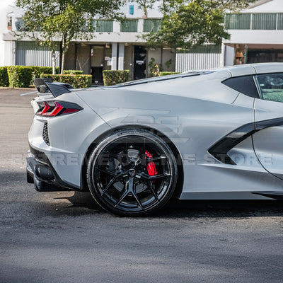 Corvette C8 Z51 Rear Spoiler Add-On Wicker Extension
