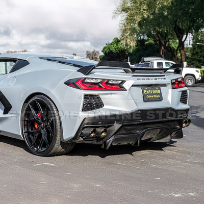 Corvette C8 Z51 Rear Spoiler Add-On Wicker Extension