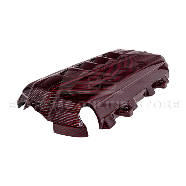 2020-Up Corvette C8 DRY CARBON FIBER LT2 Rear Engine Cover