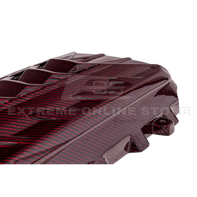 2020-Up Corvette C8 DRY CARBON FIBER LT2 Rear Engine Cover