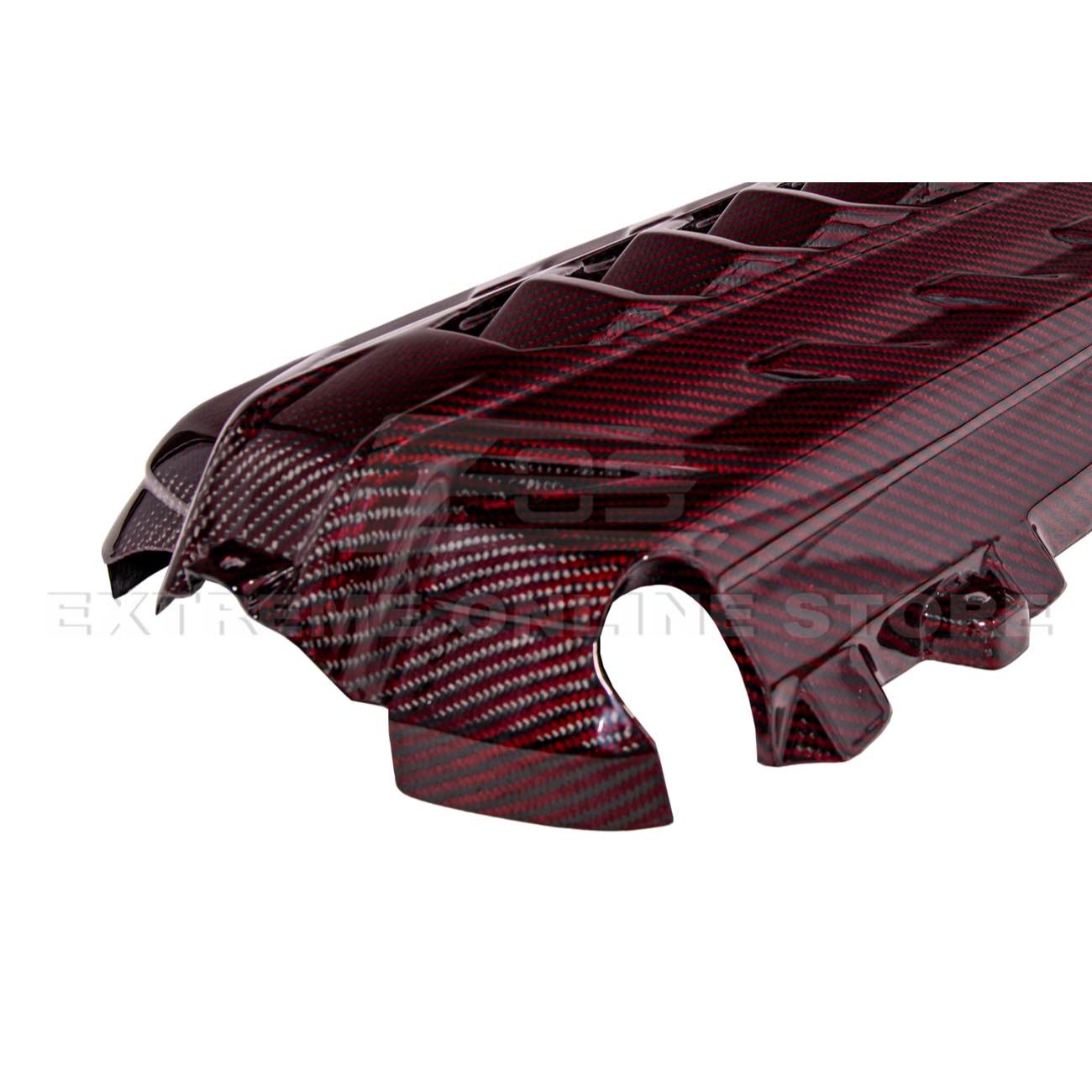 2020-Up Corvette C8 DRY CARBON FIBER LT2 Rear Engine Cover