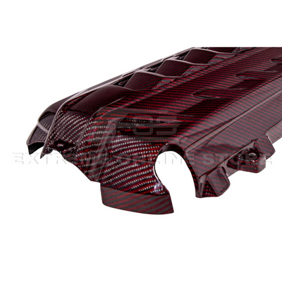 2020-Up Corvette C8 DRY CARBON FIBER LT2 Rear Engine Cover