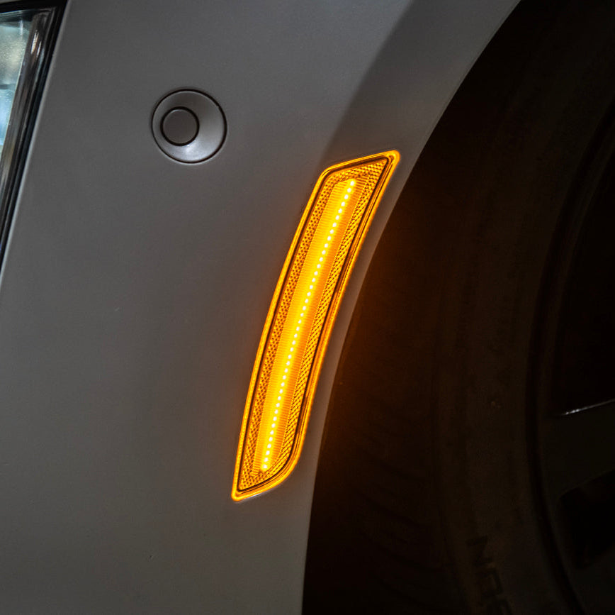 2014-19 Cadillac ATS &amp; CTS | Front Bumper Amber LED Side Marker Lights