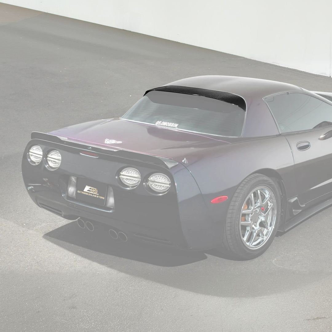 1997-04 Corvette C5 Z06 | EOS CARBON FIBER Rear Roof Wing Deck Lid Spoiler