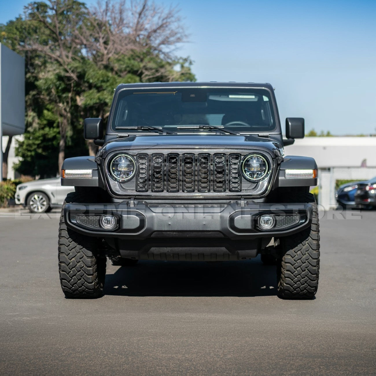 2024-Up Jeep Wrangler Gladiator Front Bumper Grille Replacement