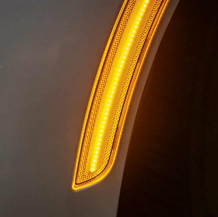 2014-19 Cadillac ATS &amp; CTS | Front Bumper Amber LED Side Marker Lights