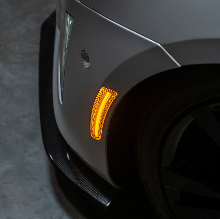 2014-19 Cadillac ATS &amp; CTS | Front Bumper Amber LED Side Marker Lights