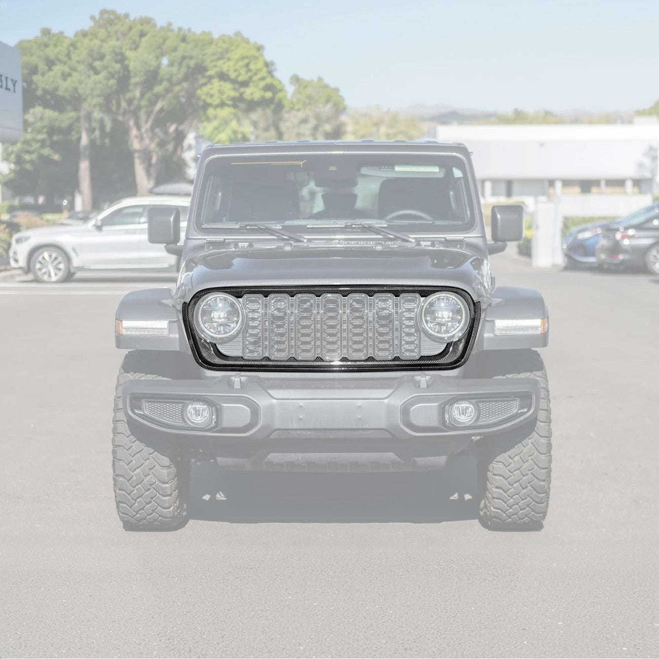 2024-Up Jeep Wrangler Gladiator Front Bumper Grille Replacement