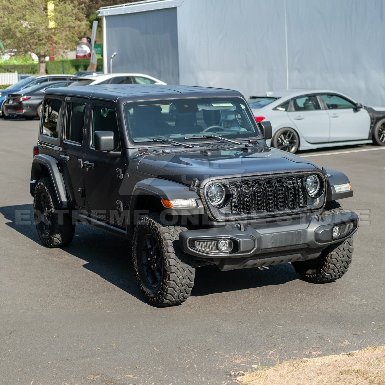 2024-Up Jeep Wrangler Gladiator Front Bumper Grille Replacement