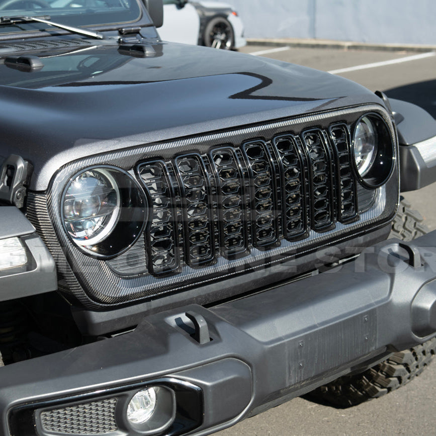 2024-Up Jeep Wrangler Gladiator Front Bumper Grille Replacement