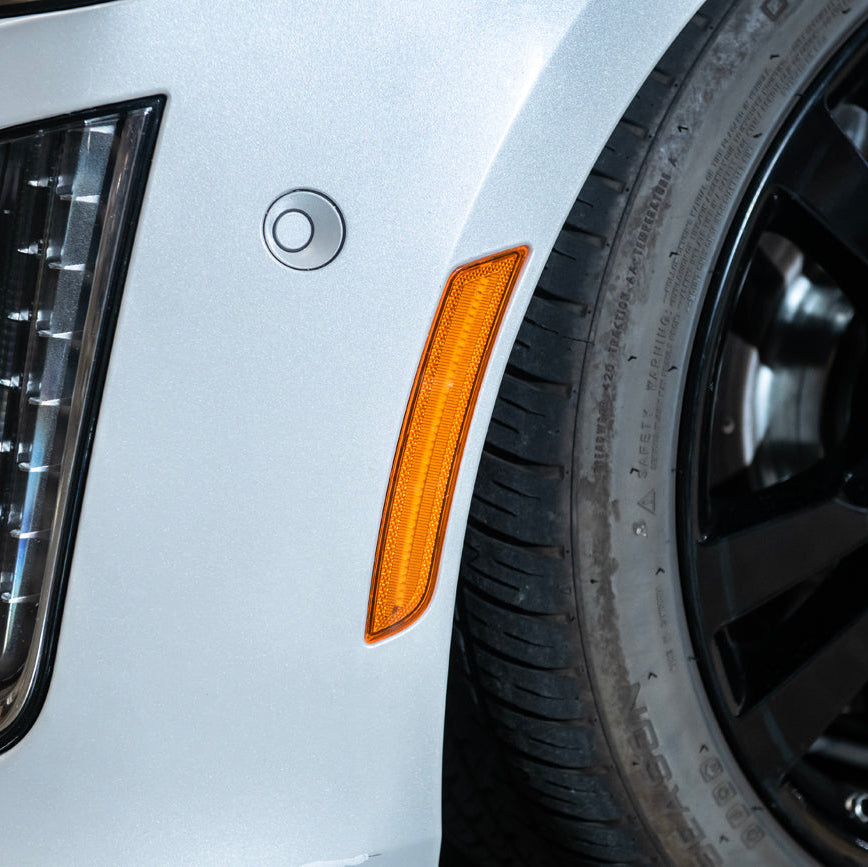 2014-19 Cadillac ATS &amp; CTS | Front Bumper Amber LED Side Marker Lights