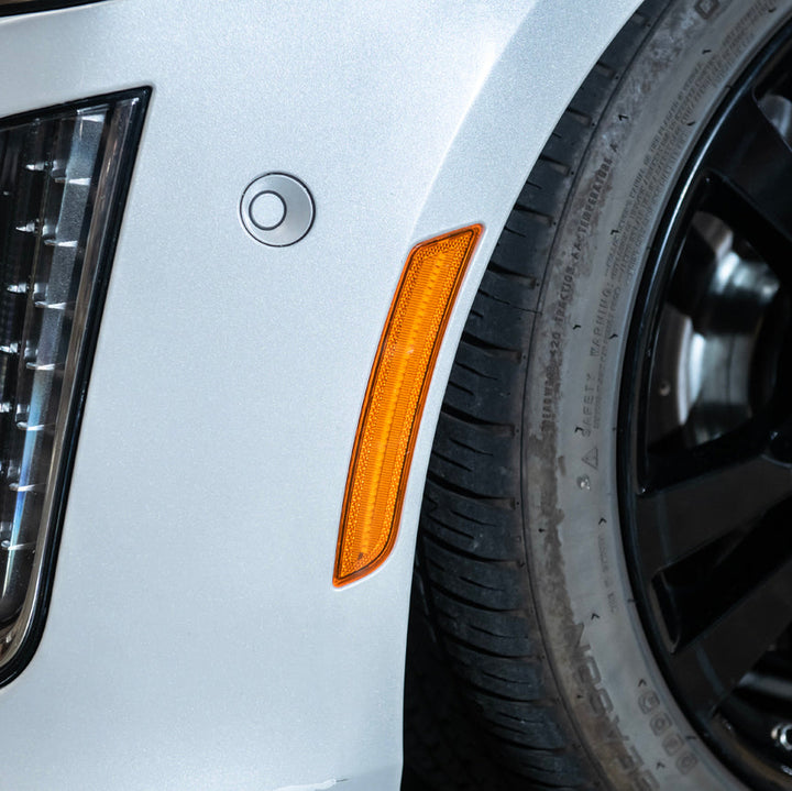 2014-19 Cadillac ATS &amp; CTS | Front Bumper Amber LED Side Marker Lights