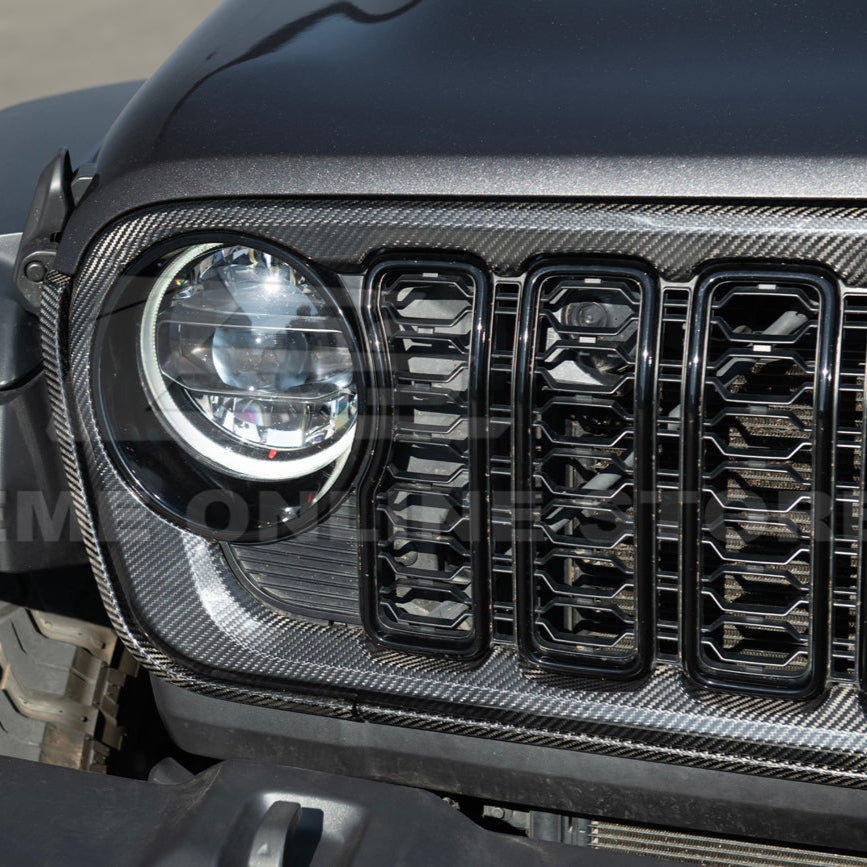 2024-Up Jeep Wrangler Gladiator Front Bumper Grille Replacement