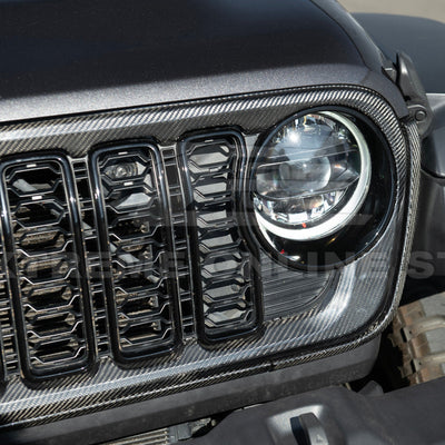 2024-Up Jeep Wrangler Gladiator Front Bumper Grille Replacement