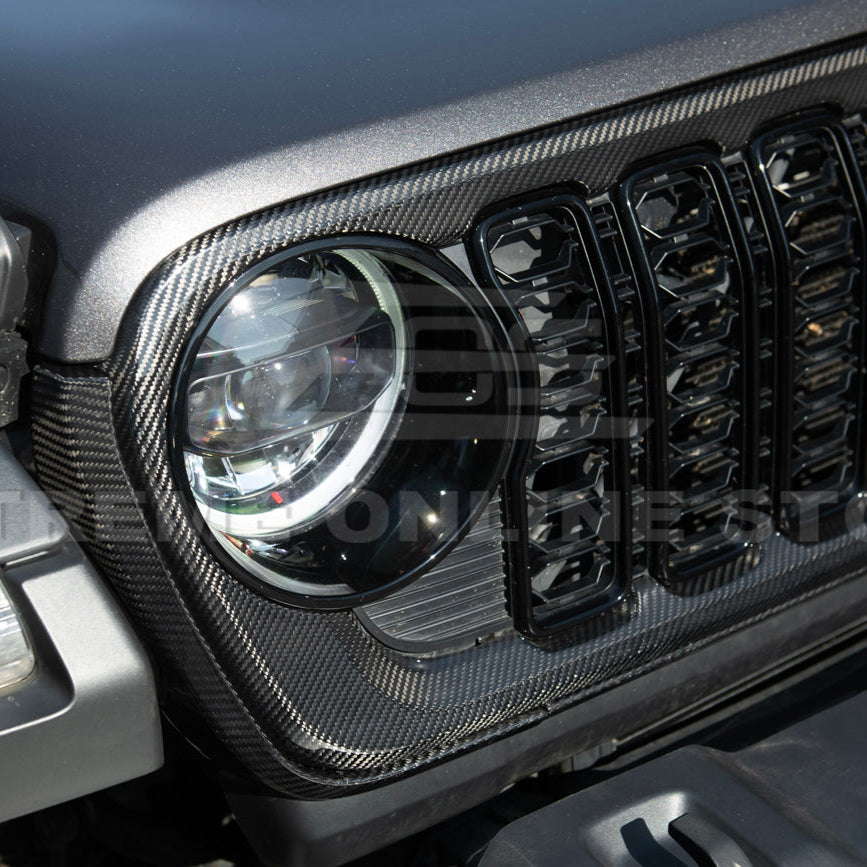 2024-Up Jeep Wrangler Gladiator Front Bumper Grille Replacement