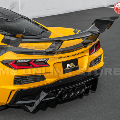 2020-Up Corvette C8 Z06 Z07 Package | ZR1 Style Rear Wing Spoiler