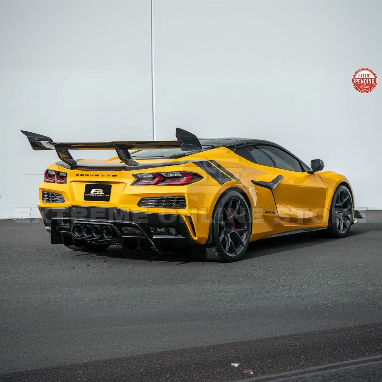 2020-Up Corvette C8 Z06 Z07 Package | ZR1 Style Rear Wing Spoiler