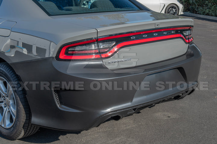2015-Up Dodge Charger SRT Hellcat Conversion Rear Bumper Cover