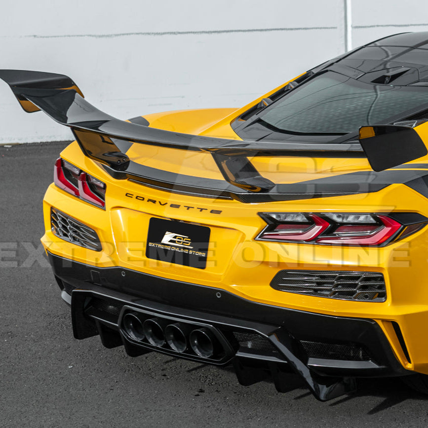 2020-Up Corvette C8 Z06 Z07 Package | ZR1 Style Rear Wing Spoiler