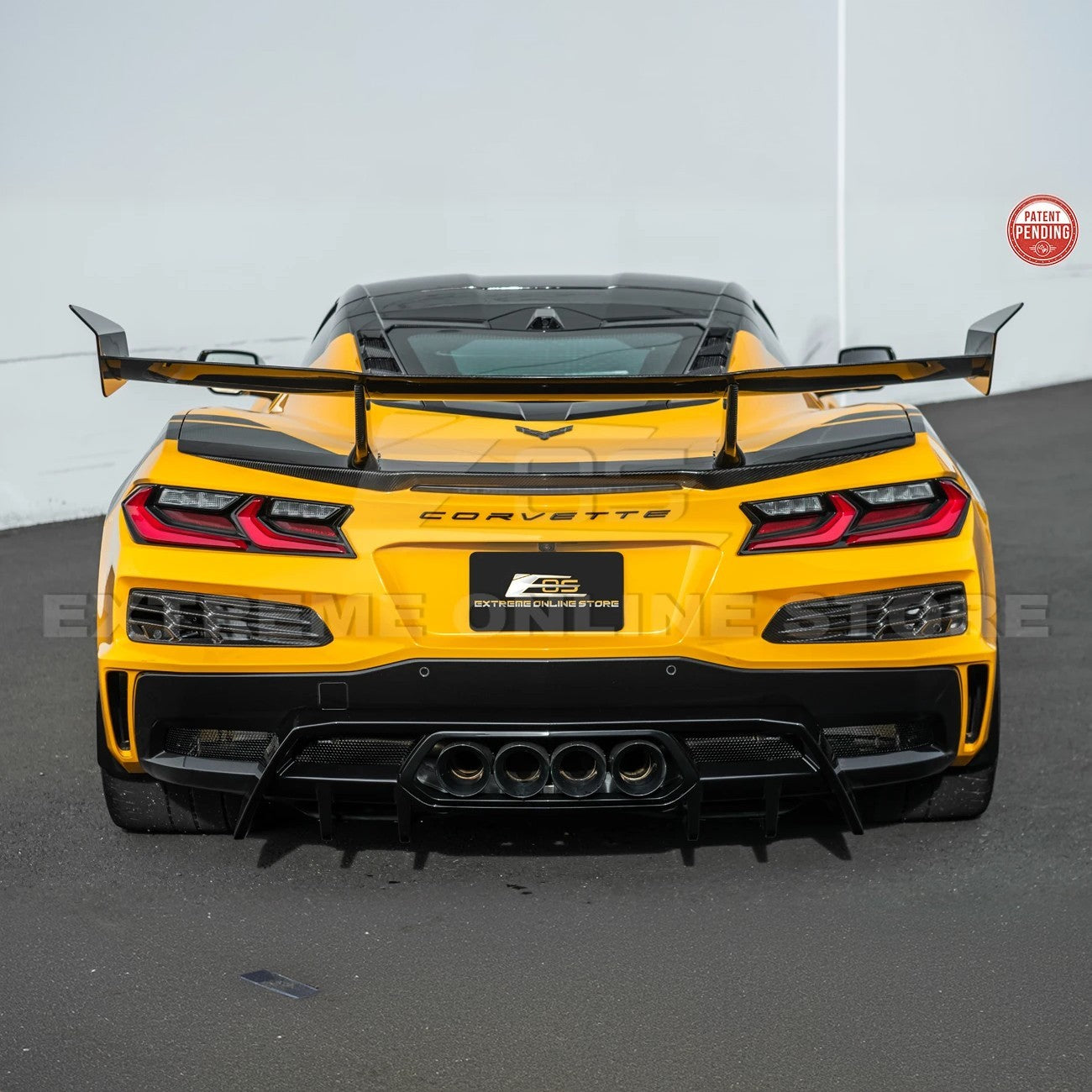 2020-Up Corvette C8 Z06 Z07 Package | ZR1 Style Rear Wing Spoiler
