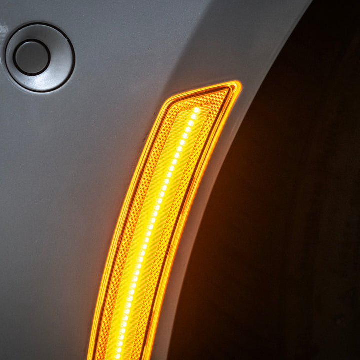 2014-19 Cadillac ATS &amp; CTS | Front Bumper Amber LED Side Marker Lights