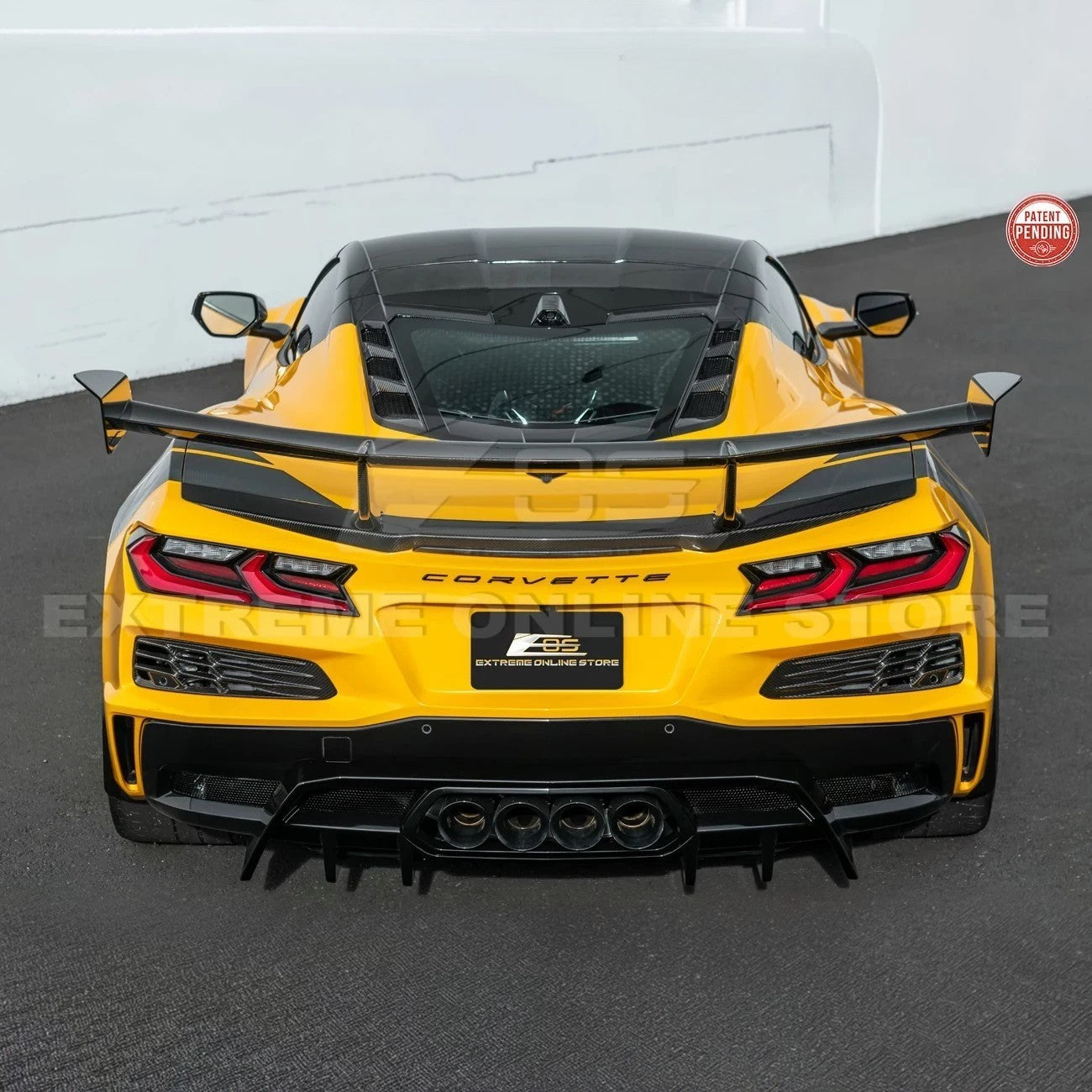 2020-Up Corvette C8 Z06 Z07 Package | ZR1 Style Rear Wing Spoiler