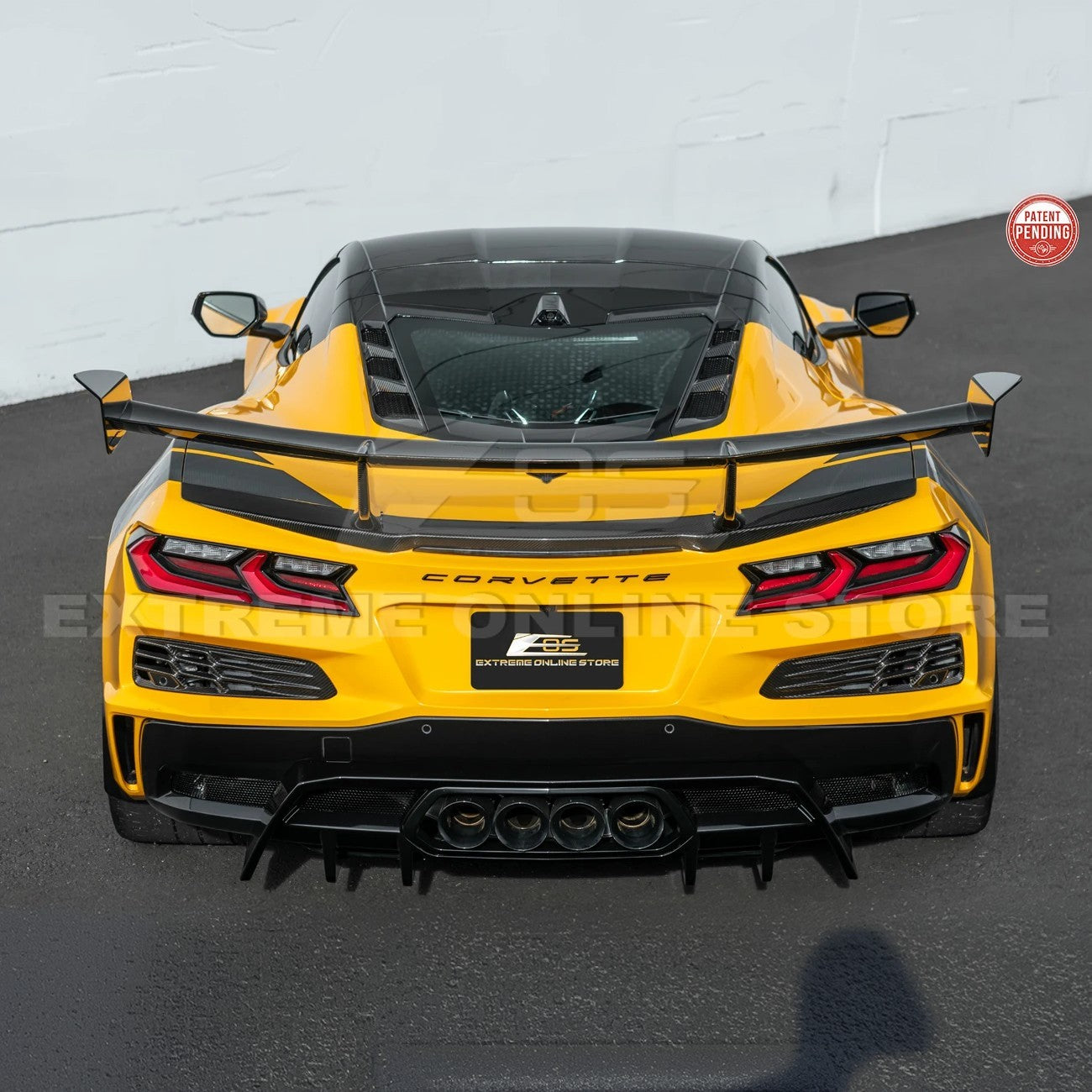 2020-Up Corvette C8 Z06 ZR1 Rear High Wing Spoiler Bracket