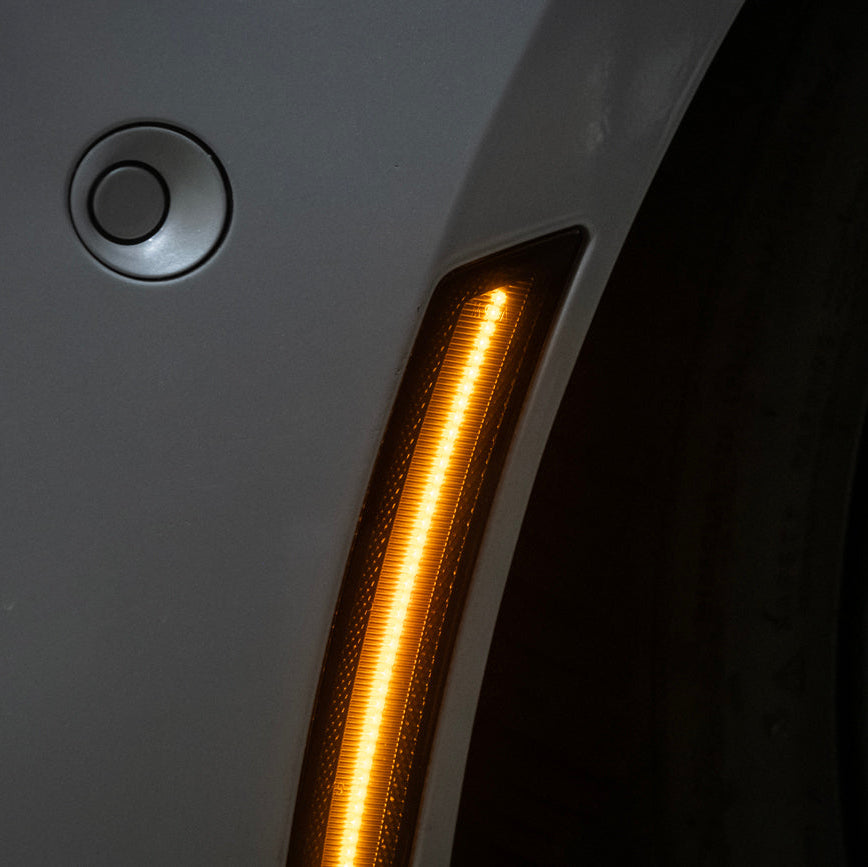 2014-19 Cadillac ATS &amp; CTS | Front Bumper Amber LED Side Marker Lights