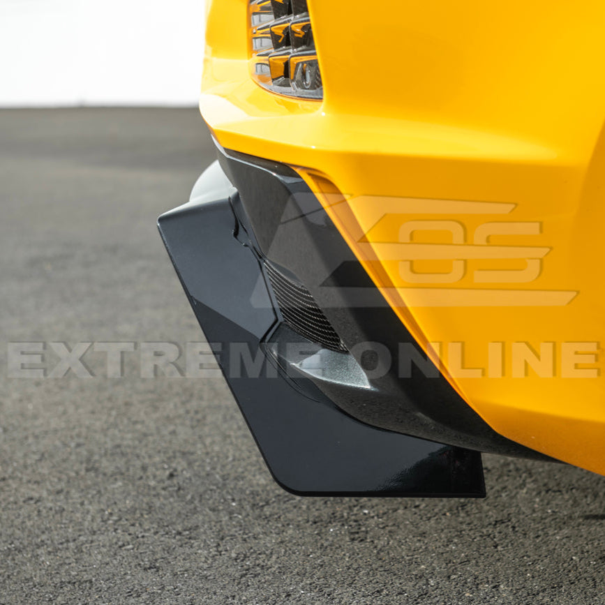 2023-Up Corvette C8 Z06 Rear Bumper Finned Diffuser
