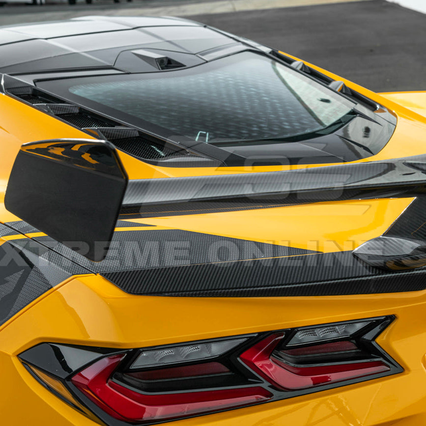 2020-Up Corvette C8 Z06 Z07 Package | ZR1 Style Rear Wing Spoiler