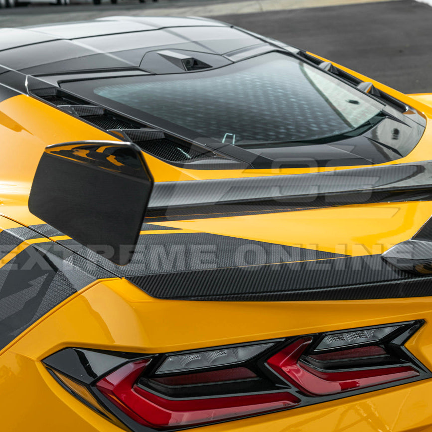 2020-Up Corvette C8 Z06 ZR1 Rear High Wing Spoiler Bracket