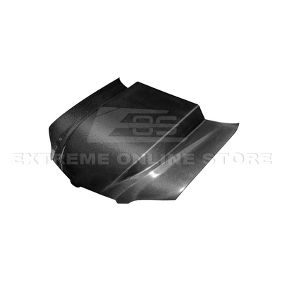2008-09 Pontiac G8 CARBON FIBER Replacement Front Bumper Cowl Hood Cover