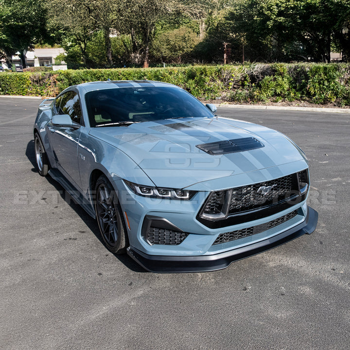 2024+ Ford Mustang DRY CARBON FIBER Front Hood Vent