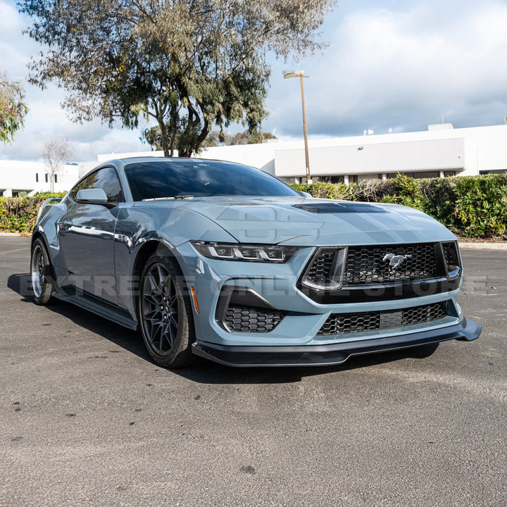 2024+ Ford Mustang DRY CARBON FIBER Front Hood Vent