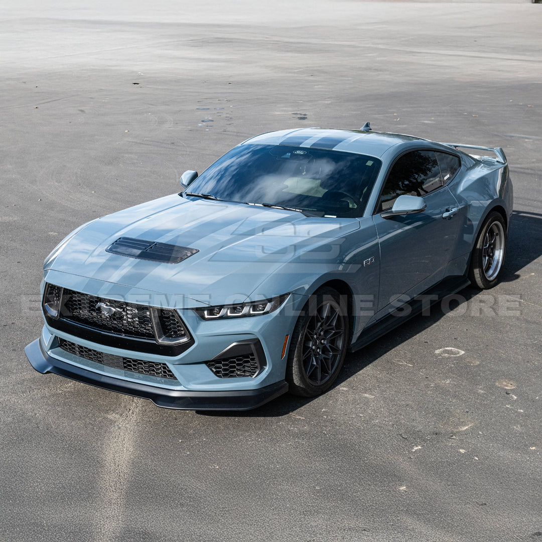 2024+ Ford Mustang DRY CARBON FIBER Front Hood Vent