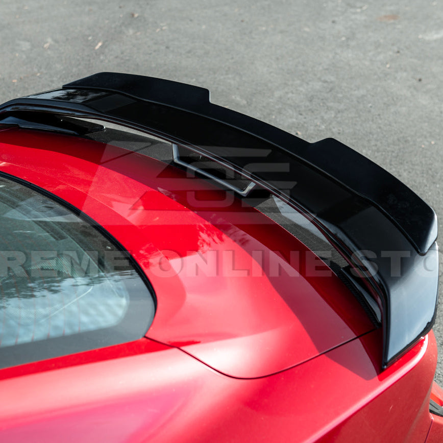 2024-Up Ford Mustang Dark Horse Rear Trunk Wing Gurney Flap Spoiler