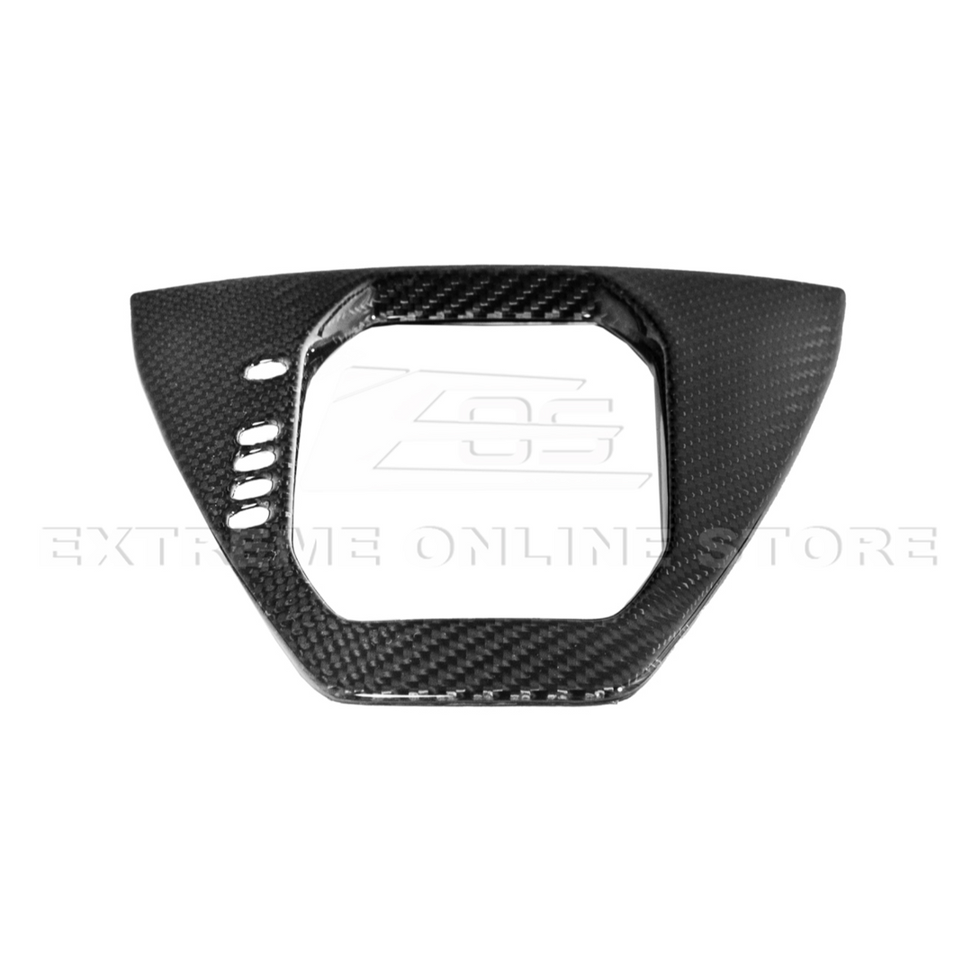 2024-Up Mustang DRY CARBON FIBER Gear Shift Panel Cover