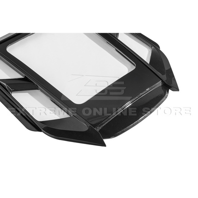2020-Up Corvette C8 Convertible Rear Hatch Upper HTC Tonneau Window Inserts