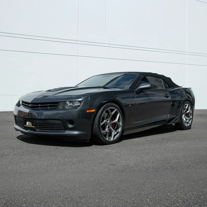 2010-2015 Camaro LT LS SS Performance Track GLOSSY BLACK Side Skirts Rocker Panel