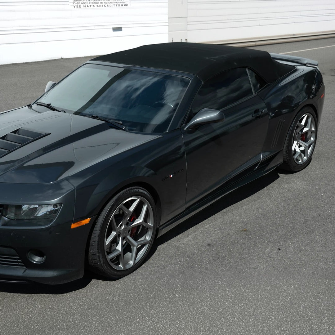 2010-2015 Camaro LT LS SS Performance Track GLOSSY BLACK Side Skirts Rocker Panel