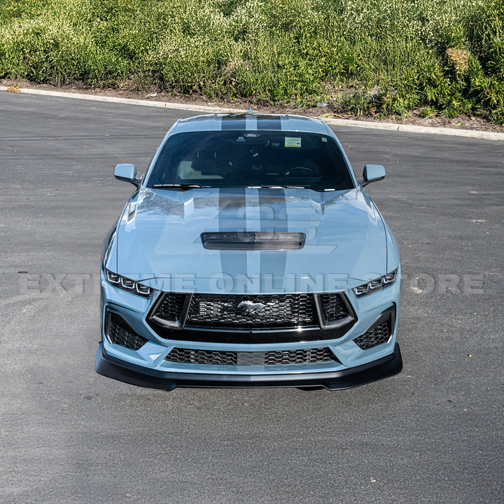 2024+ Ford Mustang DRY CARBON FIBER Front Hood Vent