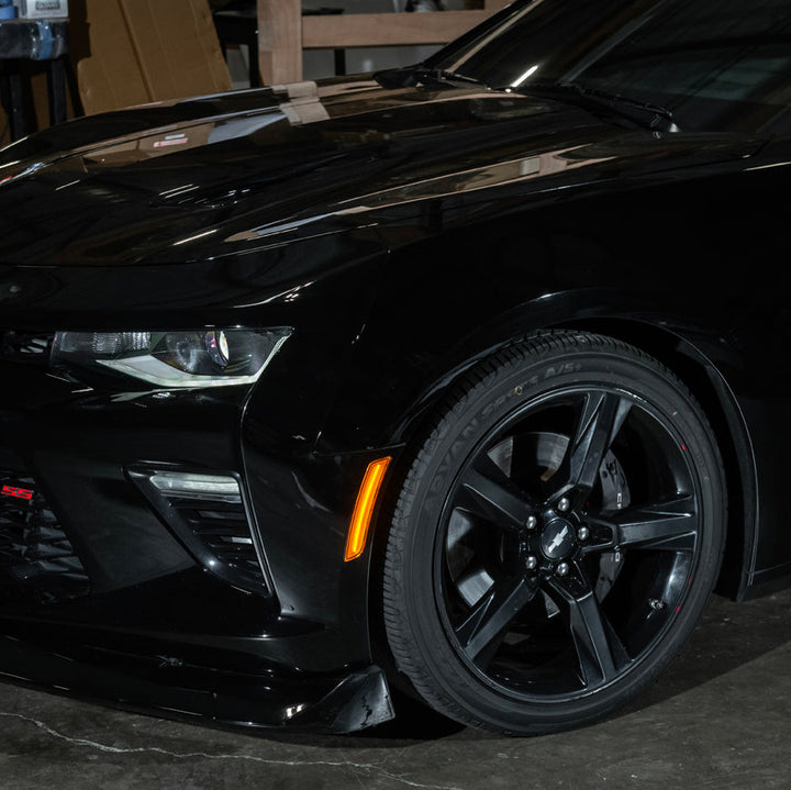 2016-24 Chevrolet Camaro | Front Bumper Amber LED Side Marker Lights