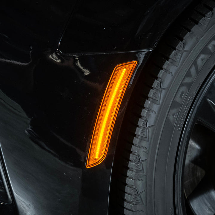 2016-24 Chevrolet Camaro Front &amp; Rear LED Side Marker Light Set