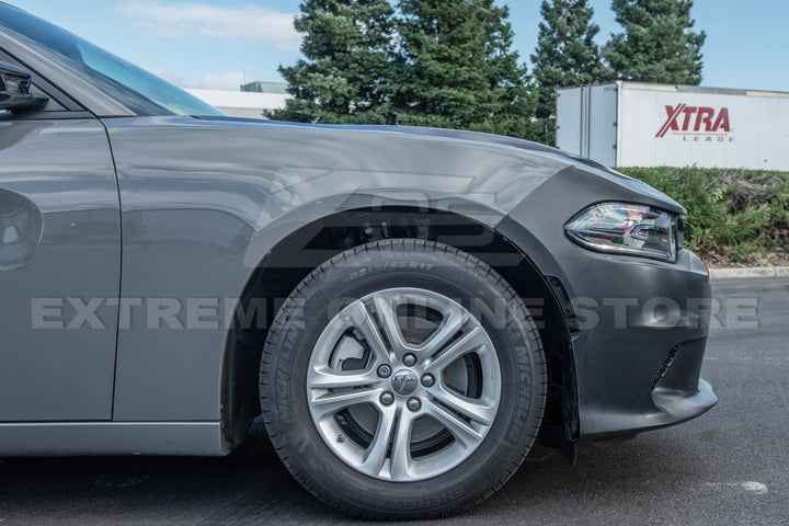 2015-Up Dodge Charger SRT Hellcat Conversion Bumper Kit &amp; Hood Cover