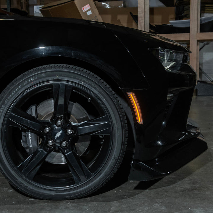 2016-24 Chevrolet Camaro | Front Bumper Amber LED Side Marker Lights